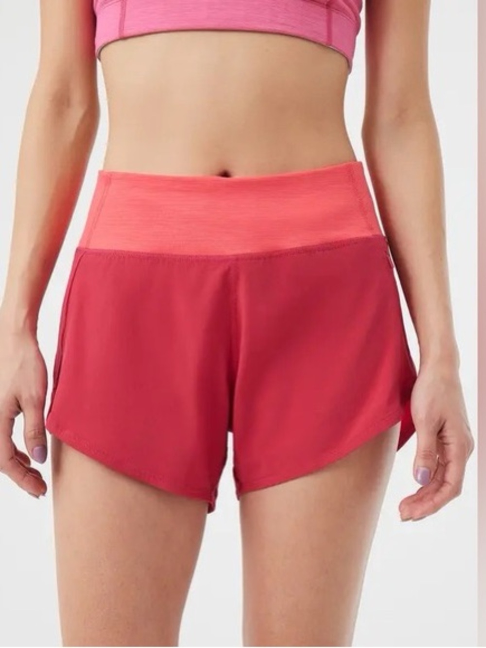Outdoor Voices NWOT Hudson Shorts-Ruby/Fruit Punch Size Small